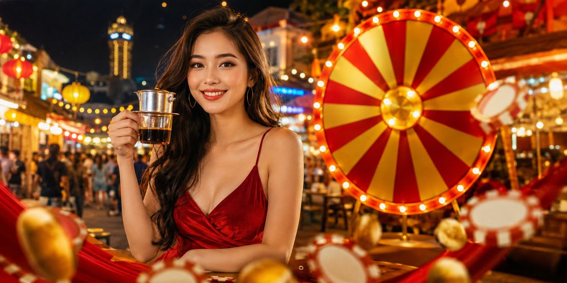 Người dùng tại Phú Quốc tham gia lucky draw và nhận thưởng trực tuyến